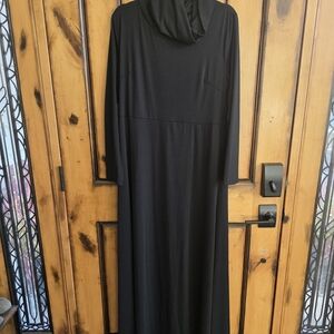 Black Cowl Neck Maxi Dress
